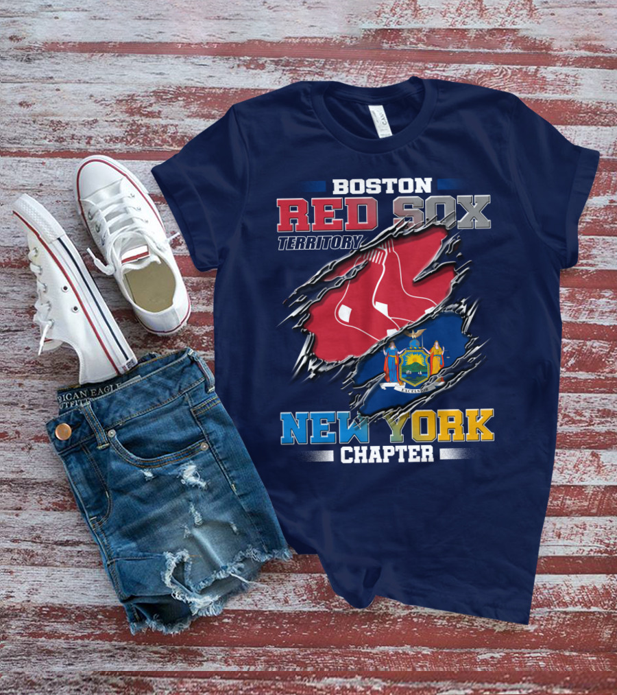 Boston Red Sox Territory New York Chapter T-Shirt