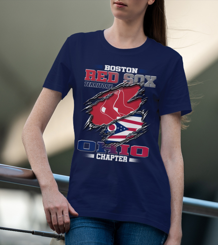 Boston Red Sox Territory Ohio Chapter T-Shirt