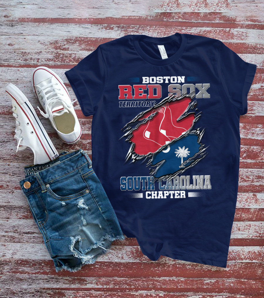 Boston Red Sox Territory South Carolina Chapter T-Shirt