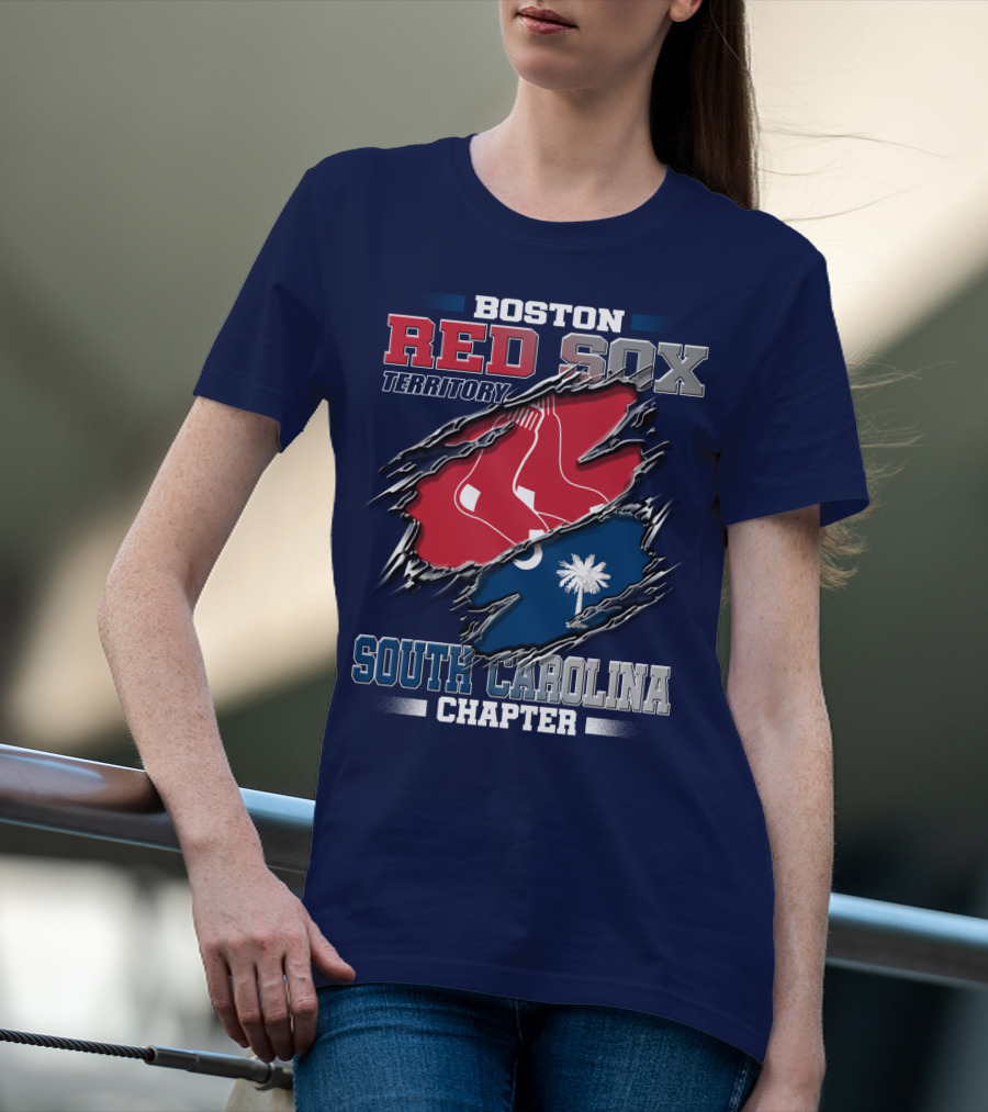 Boston Red Sox Territory South Carolina Chapter T-Shirt