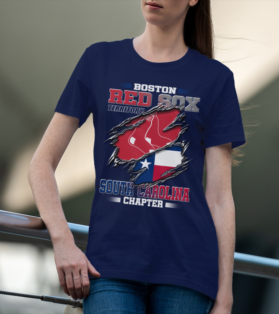 Boston Red Sox Territory South Carolina Chapter T-Shirt