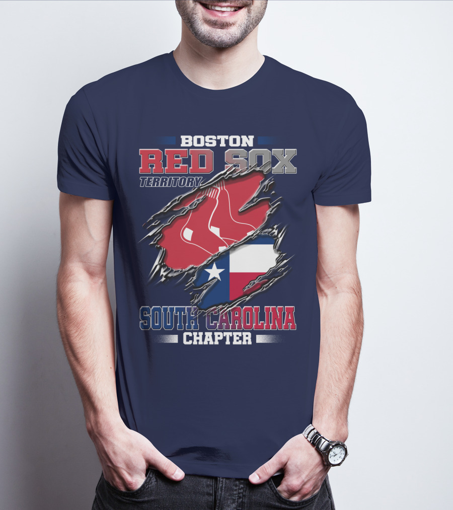Boston Red Sox Territory South Carolina Chapter T-Shirt