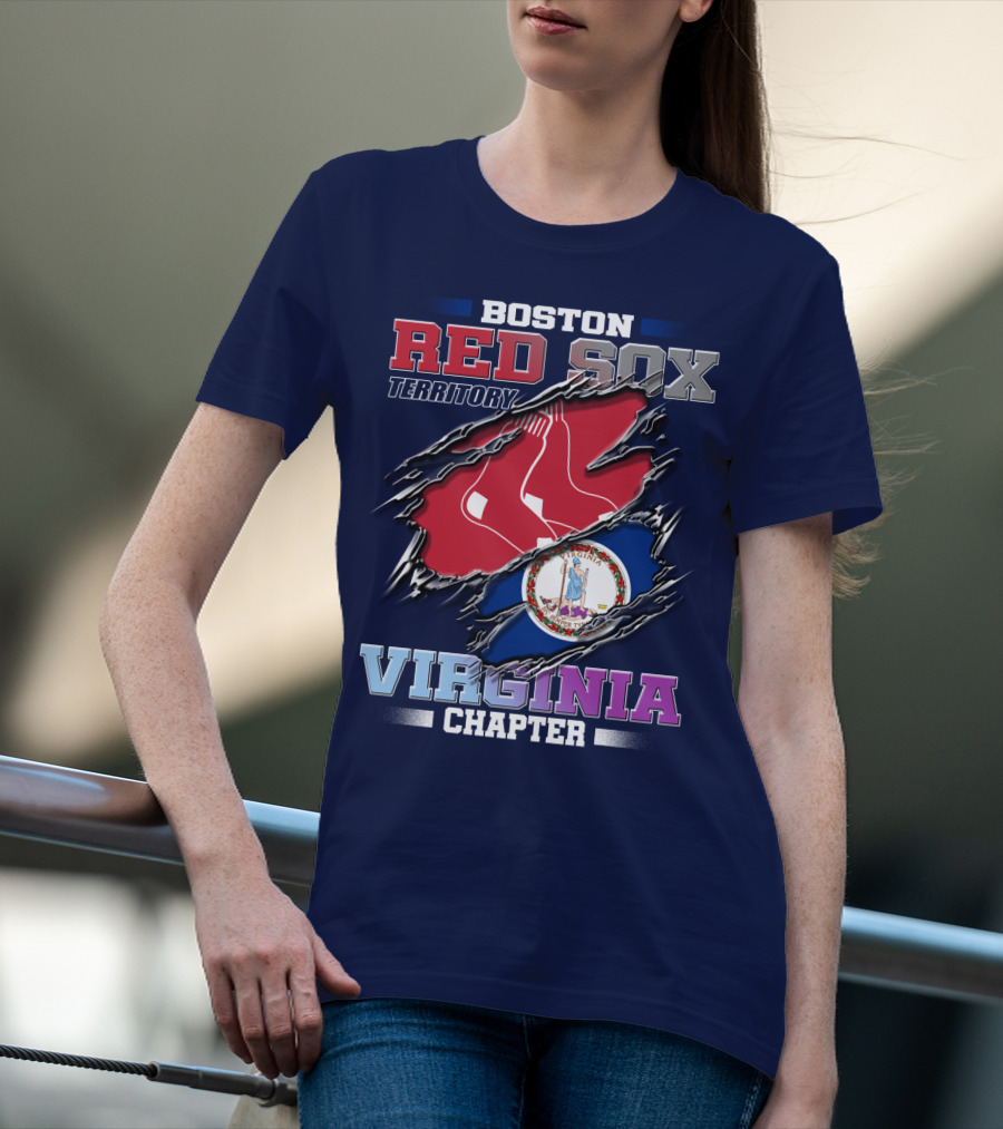 Boston Red Sox Territory Virginia Chapter T-Shirt