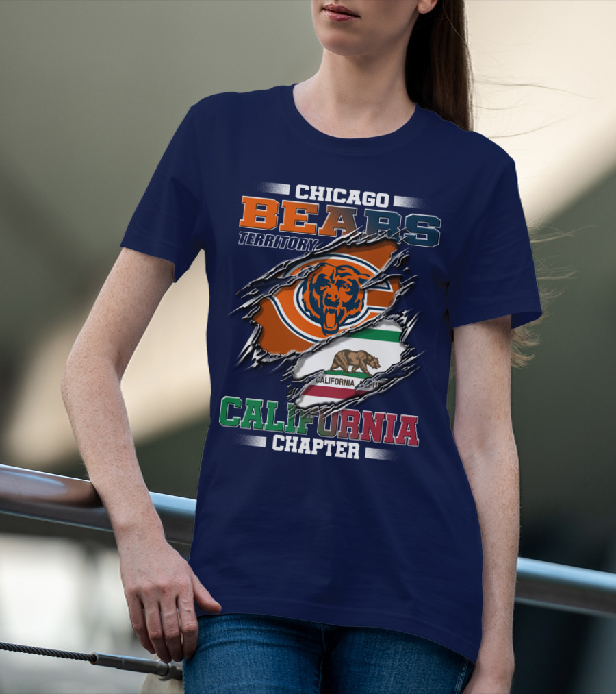 Chicago Bears Territory California Chapter T-Shirt