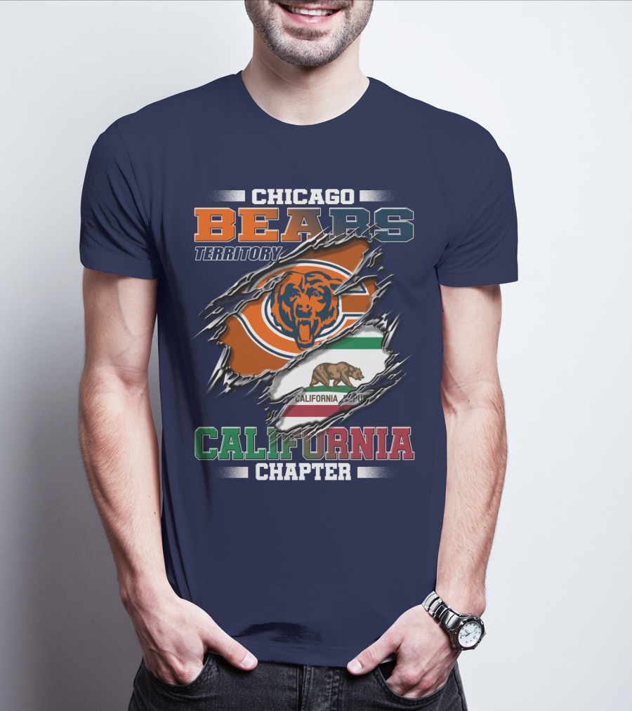 Chicago Bears Territory California Chapter T-Shirt