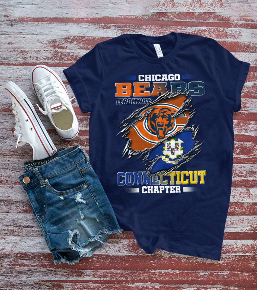 Chicago Bears Territory Connecticut Chapter T-Shirt