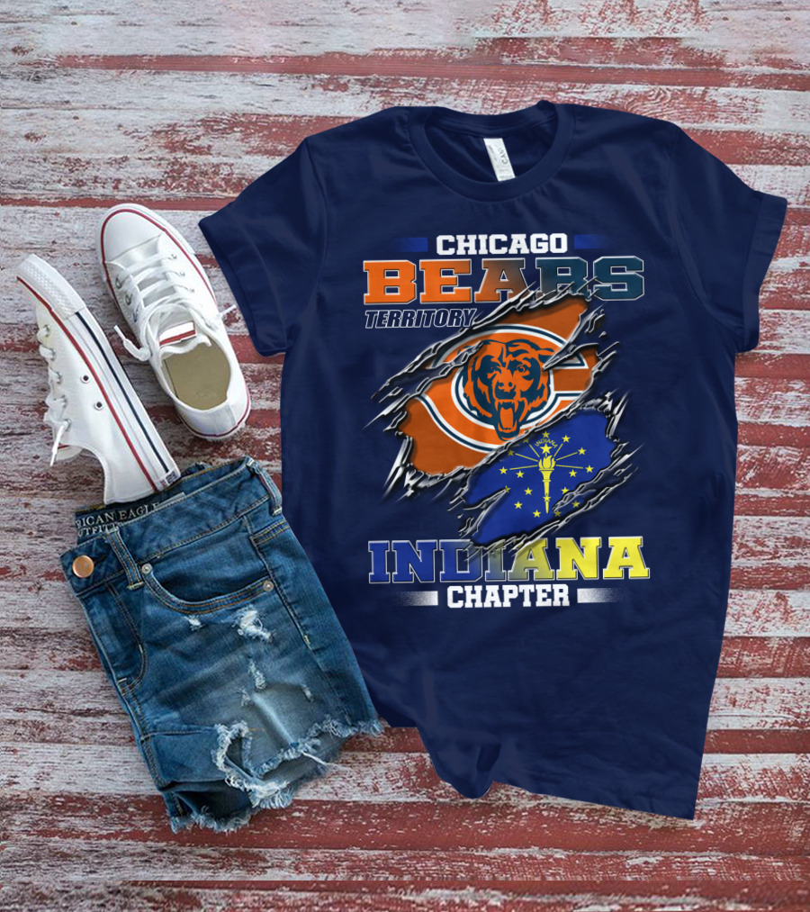 Chicago Bears Territory Indiana Chapter T-Shirt