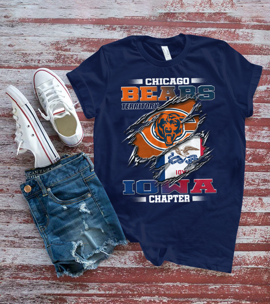 Chicago Bears Territory Iowa Chapter T-Shirt