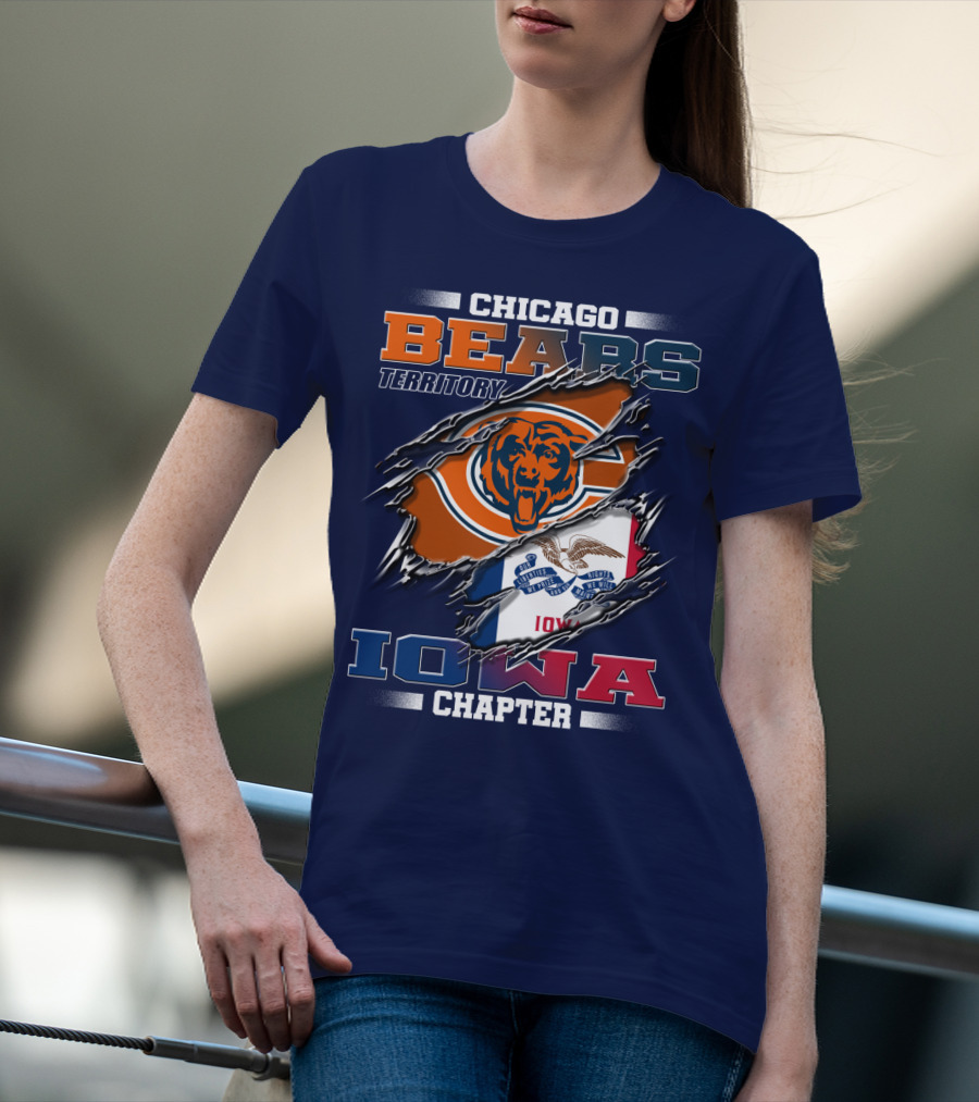 Chicago Bears Territory Iowa Chapter T-Shirt
