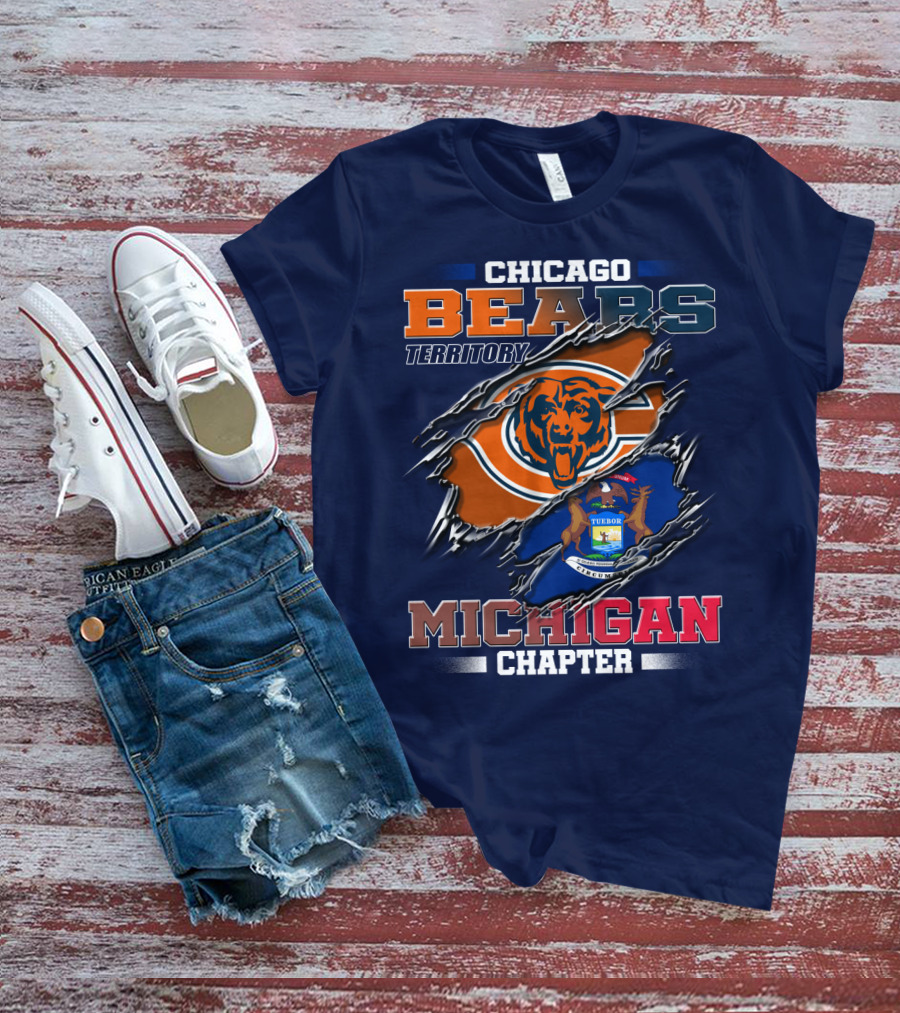 CHICAGO BEARS TERRITORY MICHIGAN CHAPTER T-Shirt