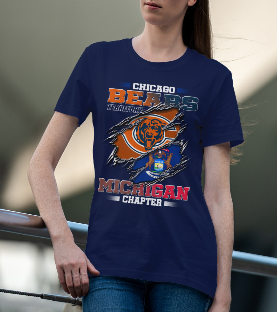 CHICAGO BEARS TERRITORY MICHIGAN CHAPTER T-Shirt