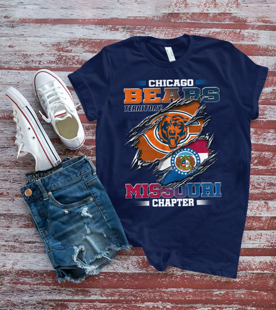 CHICAGO BEARS TERRITORY MISSOURI CHAPTER T-Shirt