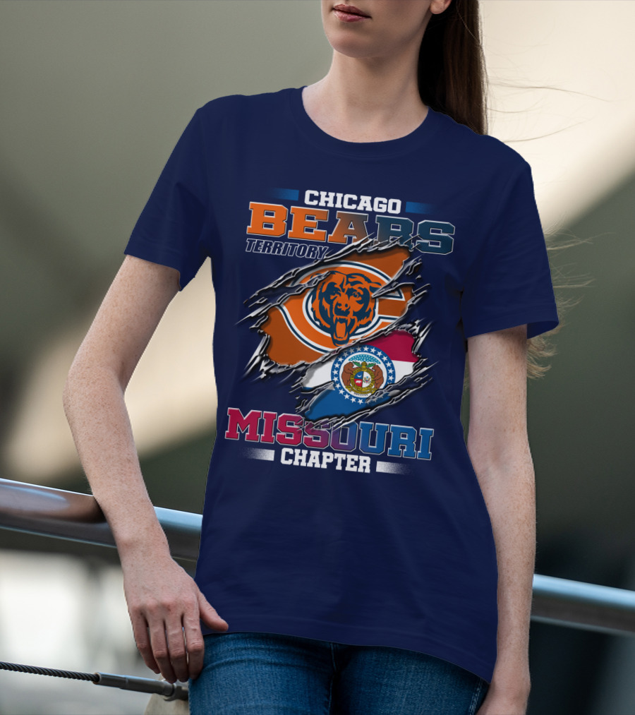 CHICAGO BEARS TERRITORY MISSOURI CHAPTER T-Shirt