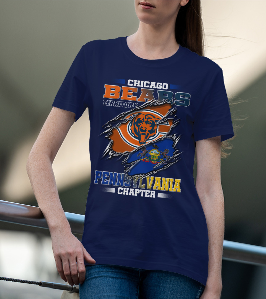Chicago Bears Territory Pennsylvania Chapter T-Shirt