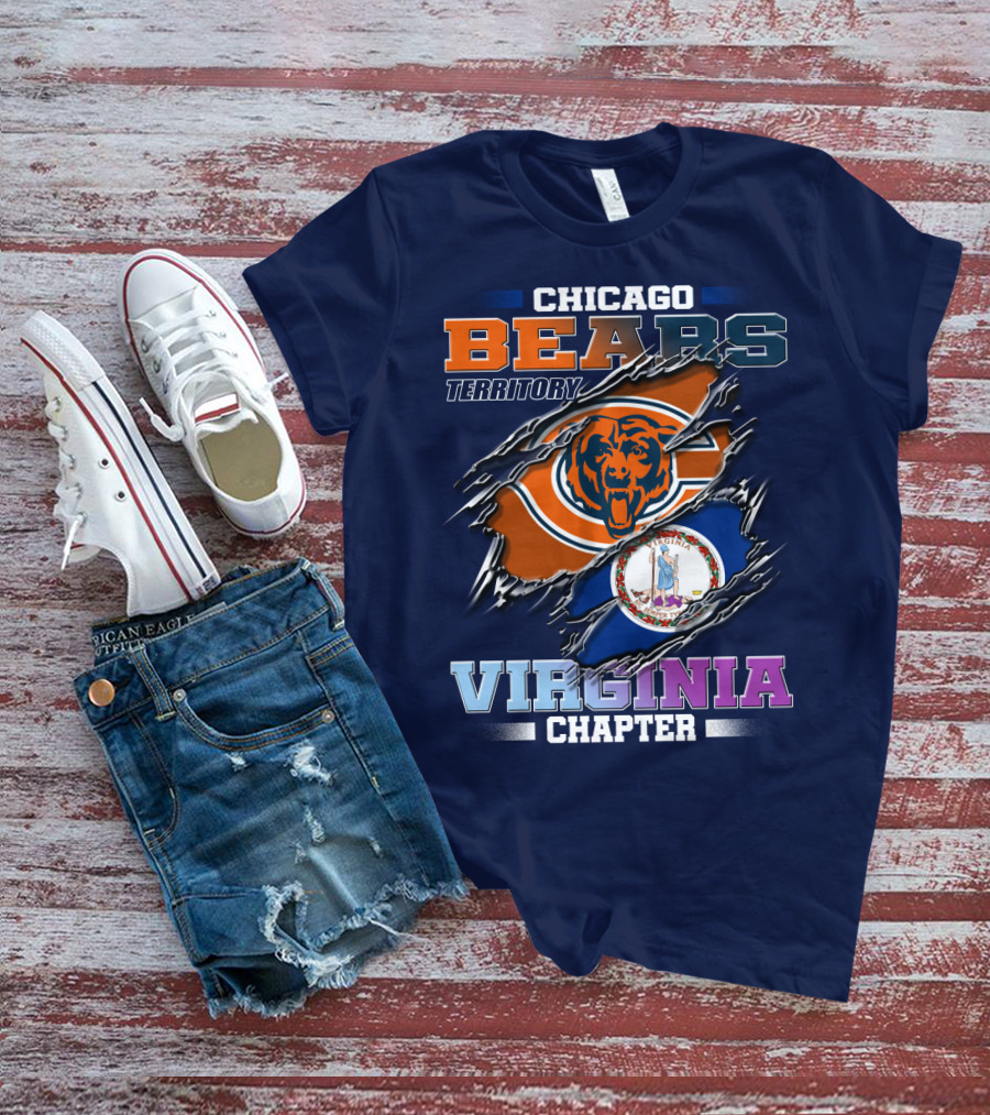 CHICAGO BEARS TERRITORY VIRGINIA CHAPTER T-Shirt
