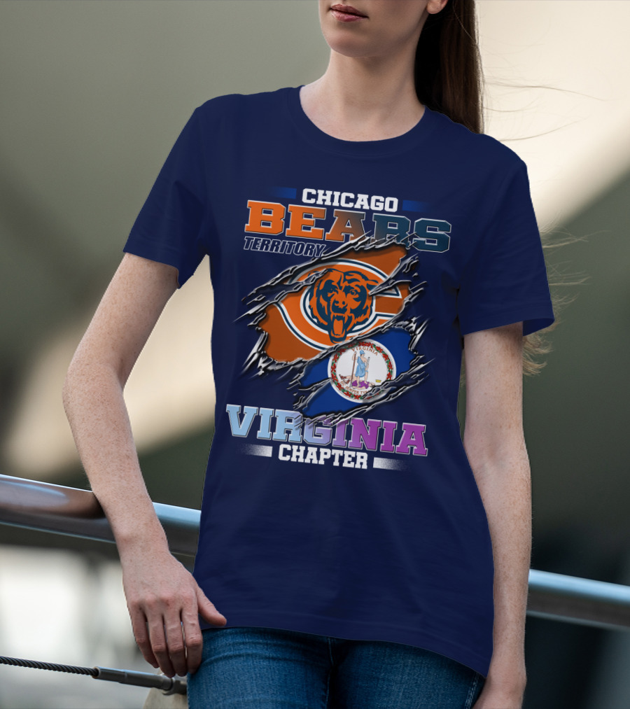 CHICAGO BEARS TERRITORY VIRGINIA CHAPTER T-Shirt
