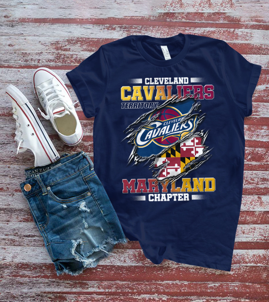 Cleveland Cavaliers Territory Maryland Chapter T-Shirt