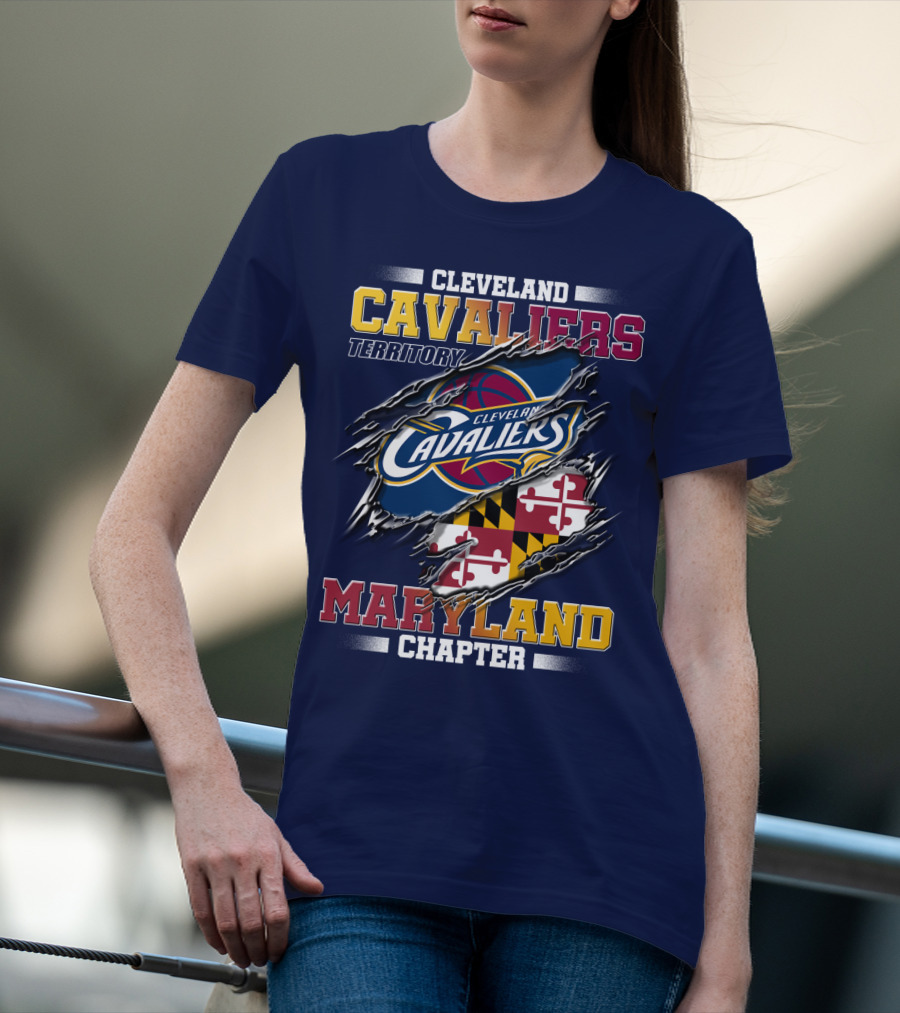 Cleveland Cavaliers Territory Maryland Chapter T-Shirt