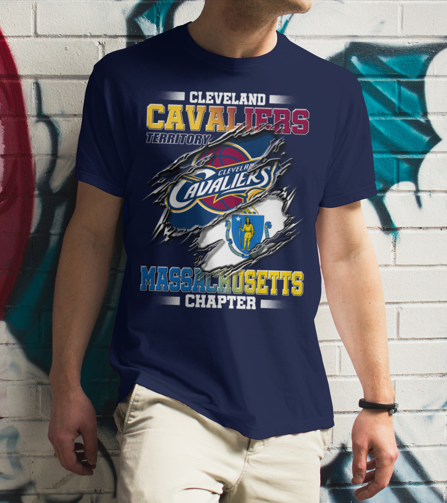 Cleveland Cavaliers Territory Massachusetts Chapter T-Shirt