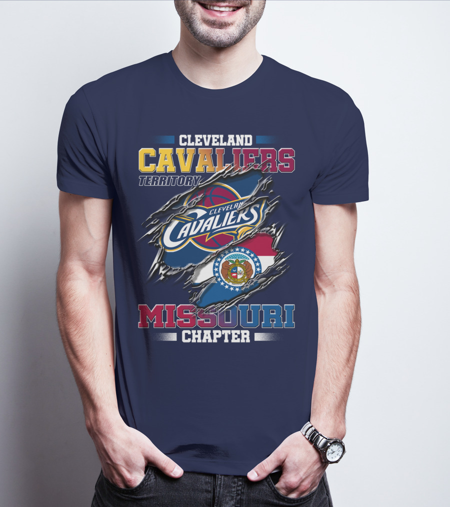 Cleveland Cavaliers Territory Missouri Chapter T-Shirt