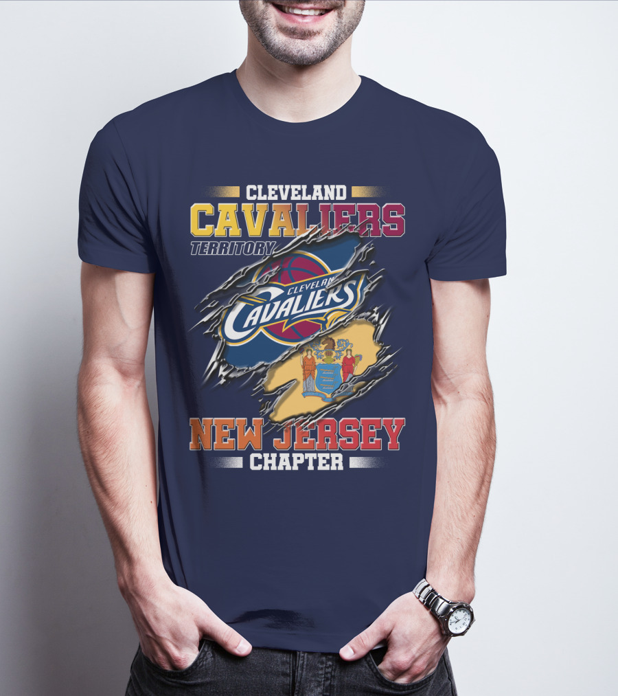 Cleveland Cavaliers Territory New Jersey Chapter T-Shirt