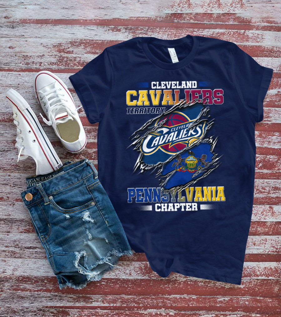 Cleveland Cavaliers Territory Pennsylvania Chapter T-Shirt