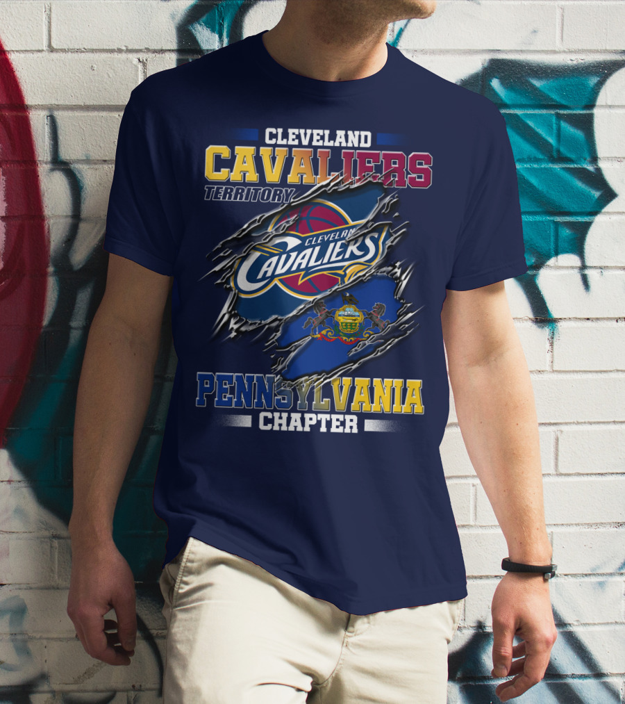 Cleveland Cavaliers Territory Pennsylvania Chapter T-Shirt