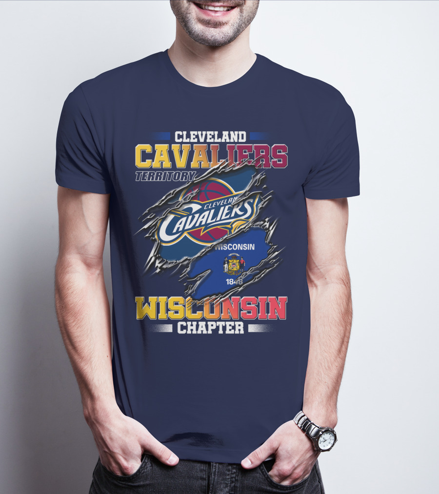 Cleveland Cavaliers Territory Wisconsin Chapter 1848 T-Shirt