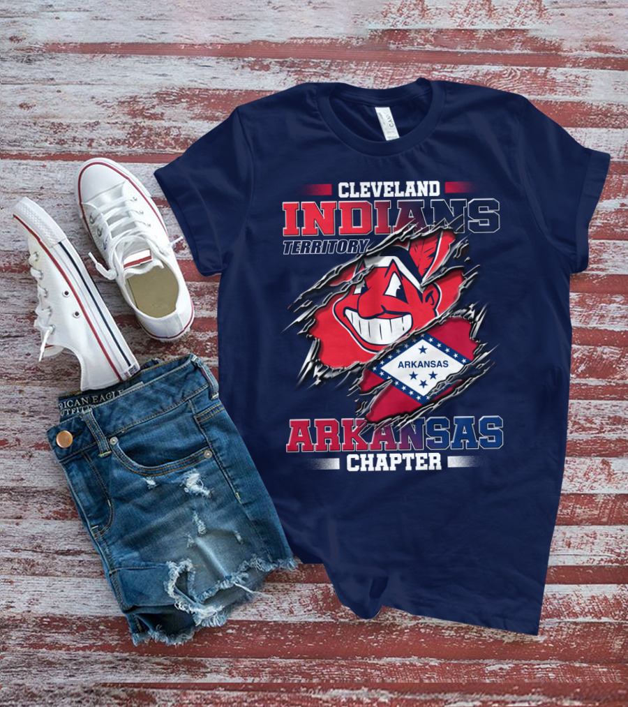 Cleveland Indians Territory Arkansas Chapter T-Shirt