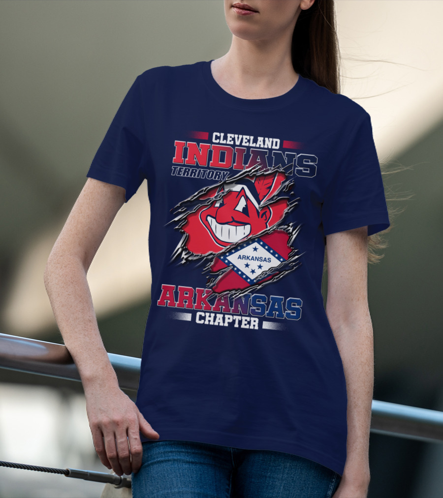 Cleveland Indians Territory Arkansas Chapter T-Shirt