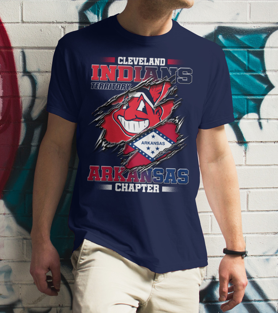 Cleveland Indians Territory Arkansas Chapter T-Shirt