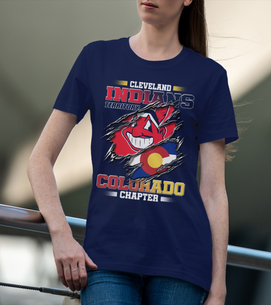 Cleveland Indians Territory Colorado Chapter T-Shirt