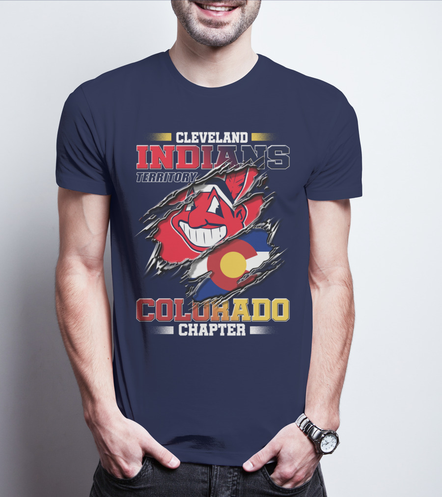 Cleveland Indians Territory Colorado Chapter T-Shirt