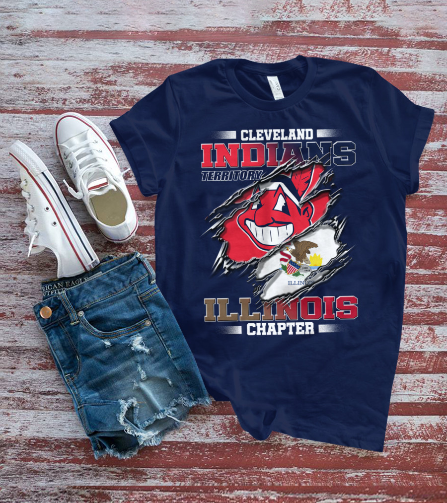 Cleveland Indians Territory Illinois Chapter T-Shirt