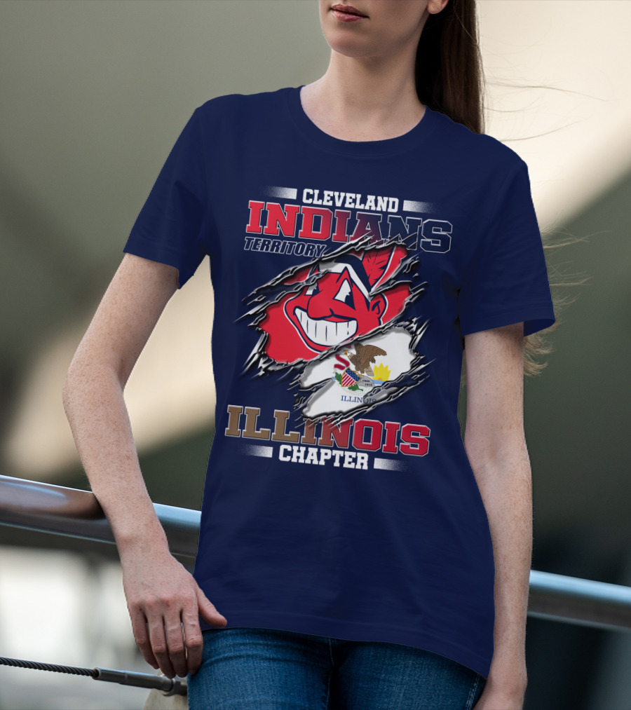 Cleveland Indians Territory Illinois Chapter T-Shirt