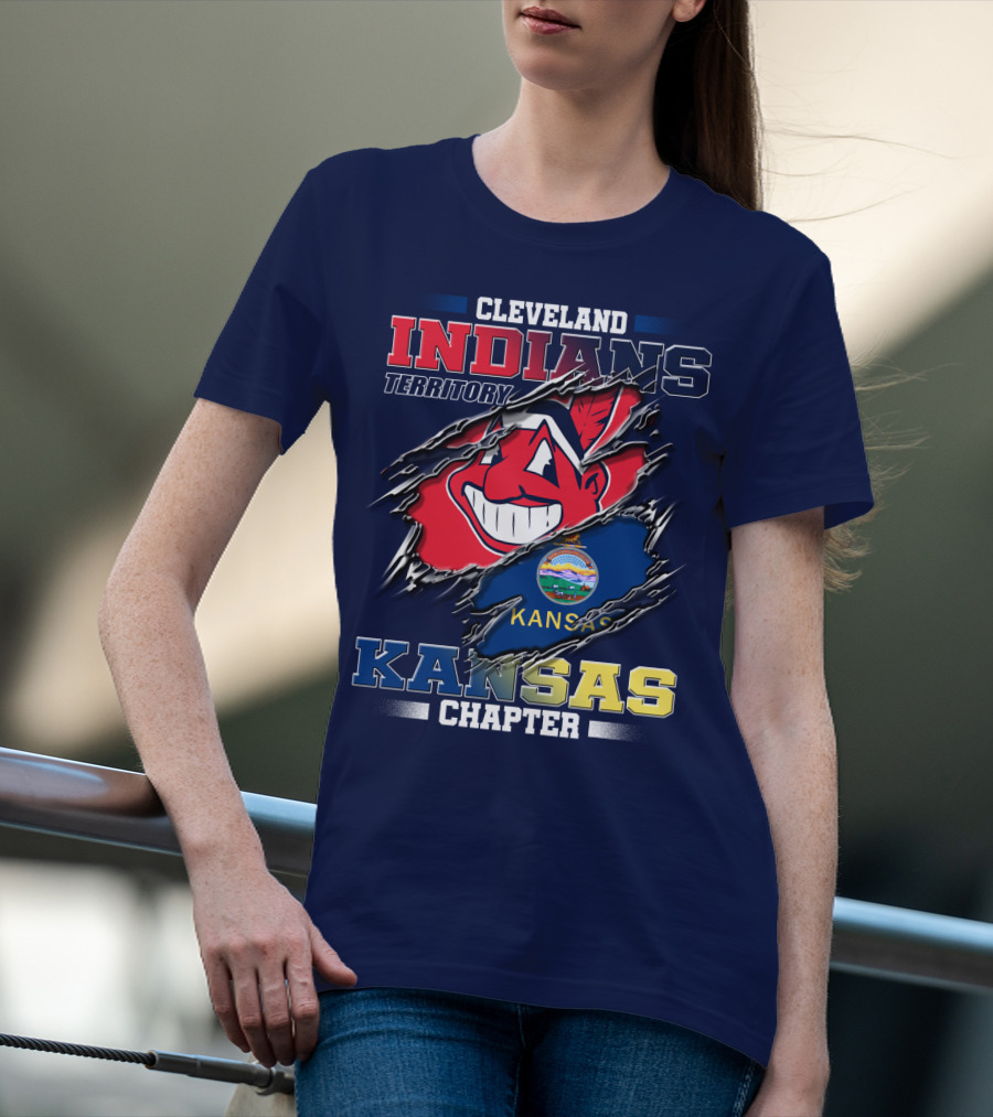 Cleveland Indians Territory Kansas Chapter T-Shirt