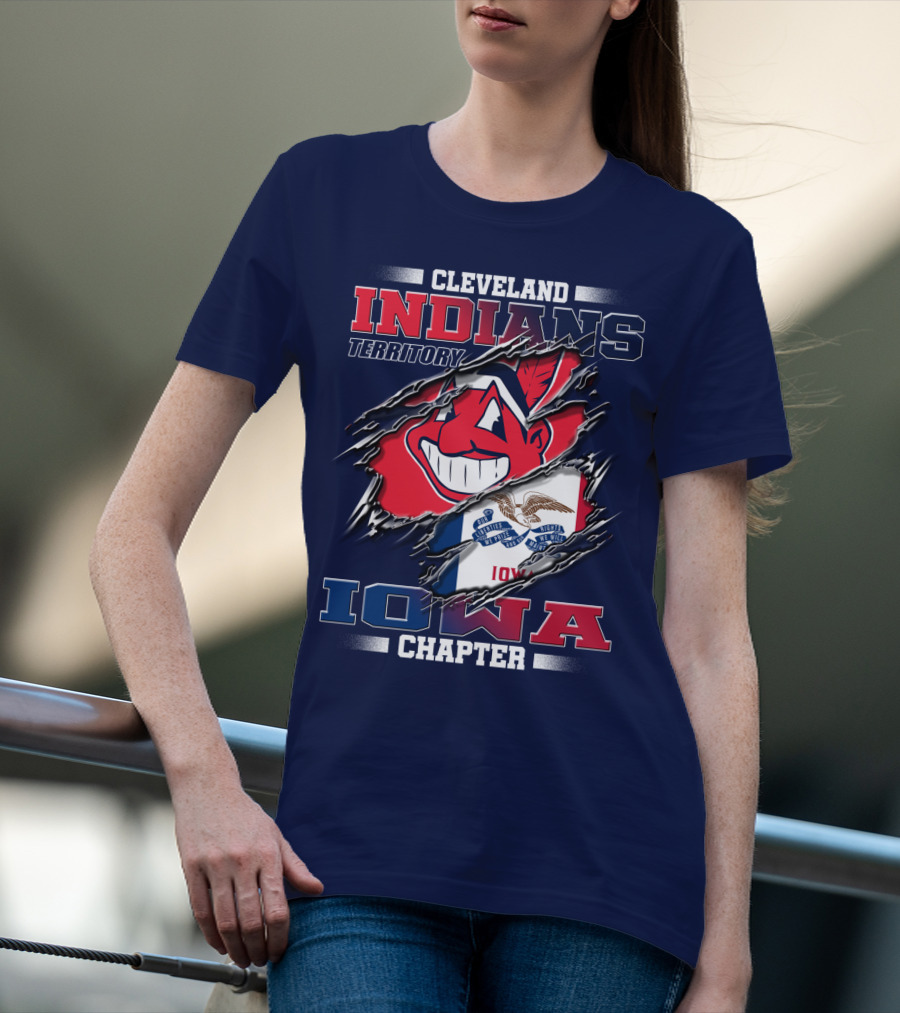 Cleveland Indians Territory Iowa Chapter T-Shirt