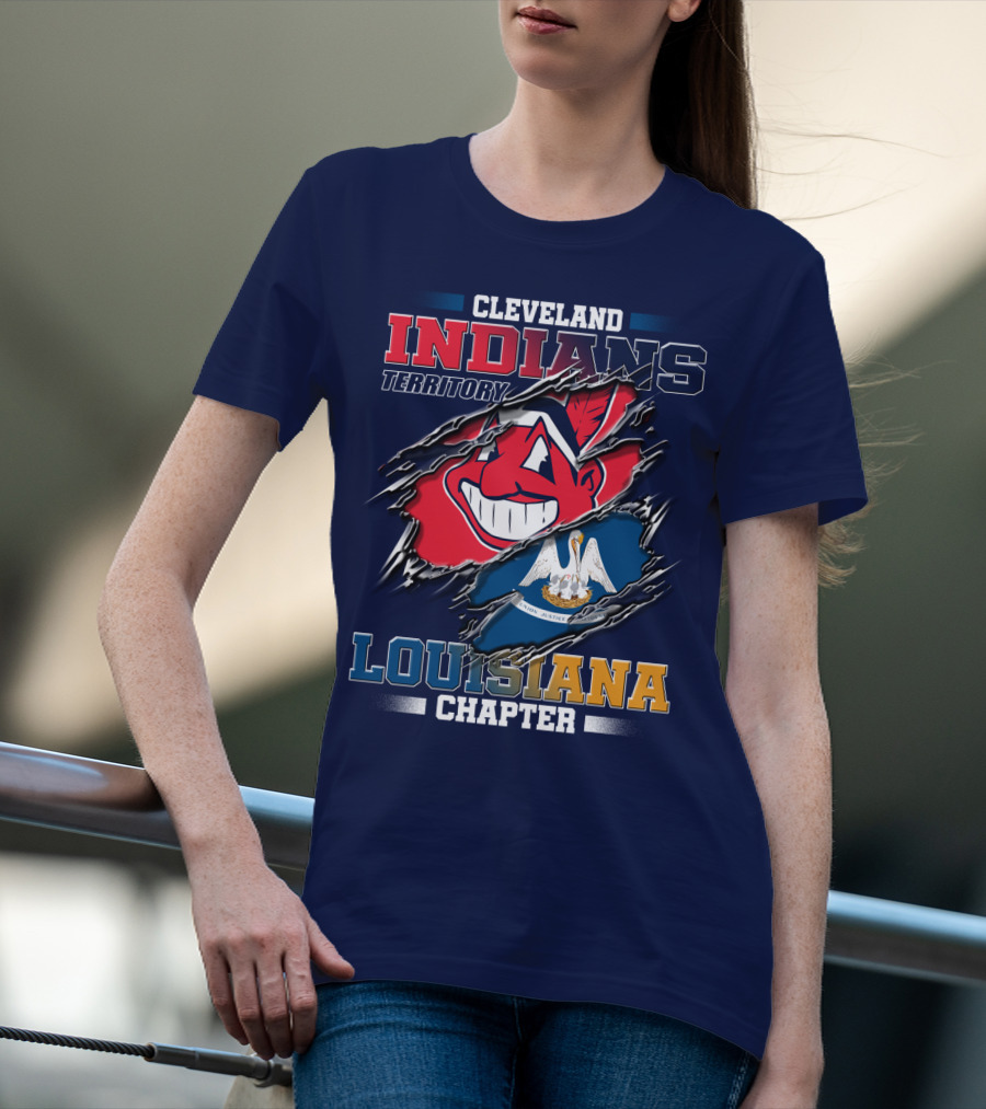 Cleveland Indians Territory Louisiana Chapter T-Shirt