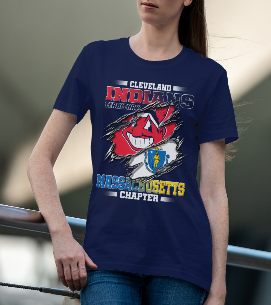 Cleveland Indians Territory Massachusetts Chapter T-Shirt