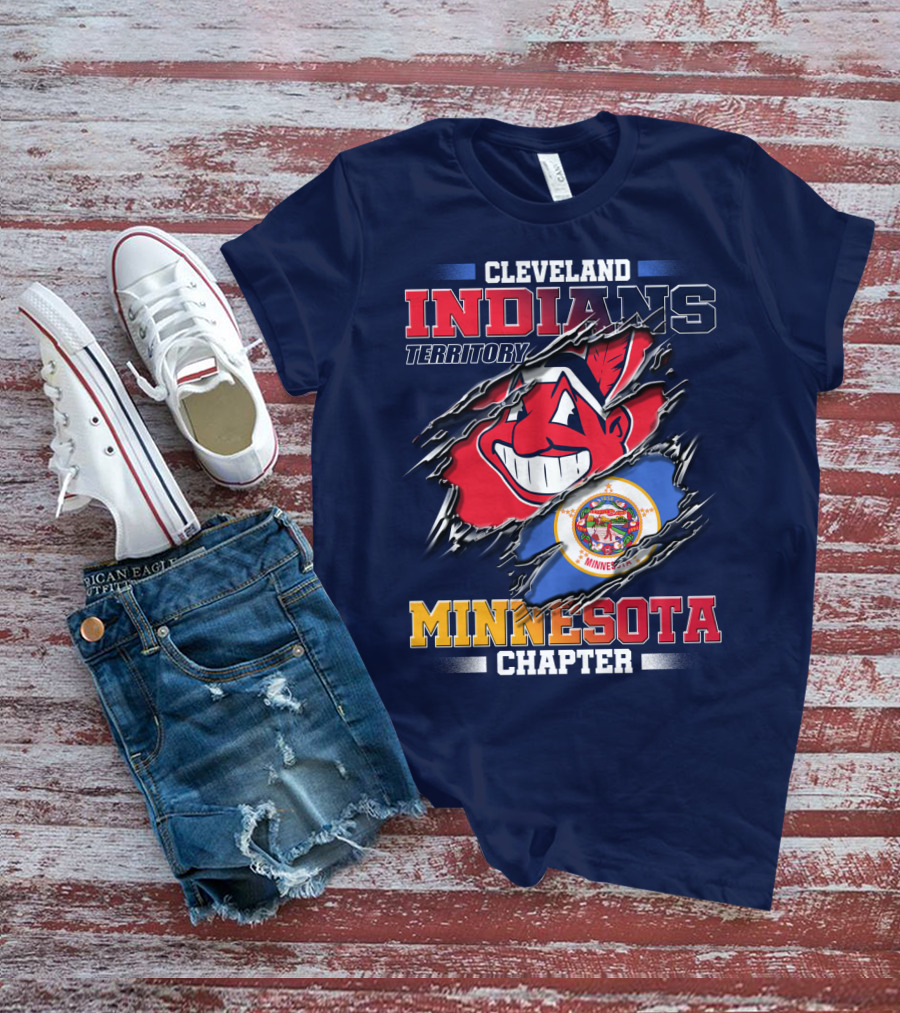 Cleveland Indians Territory Minnesota Chapter T-Shirt