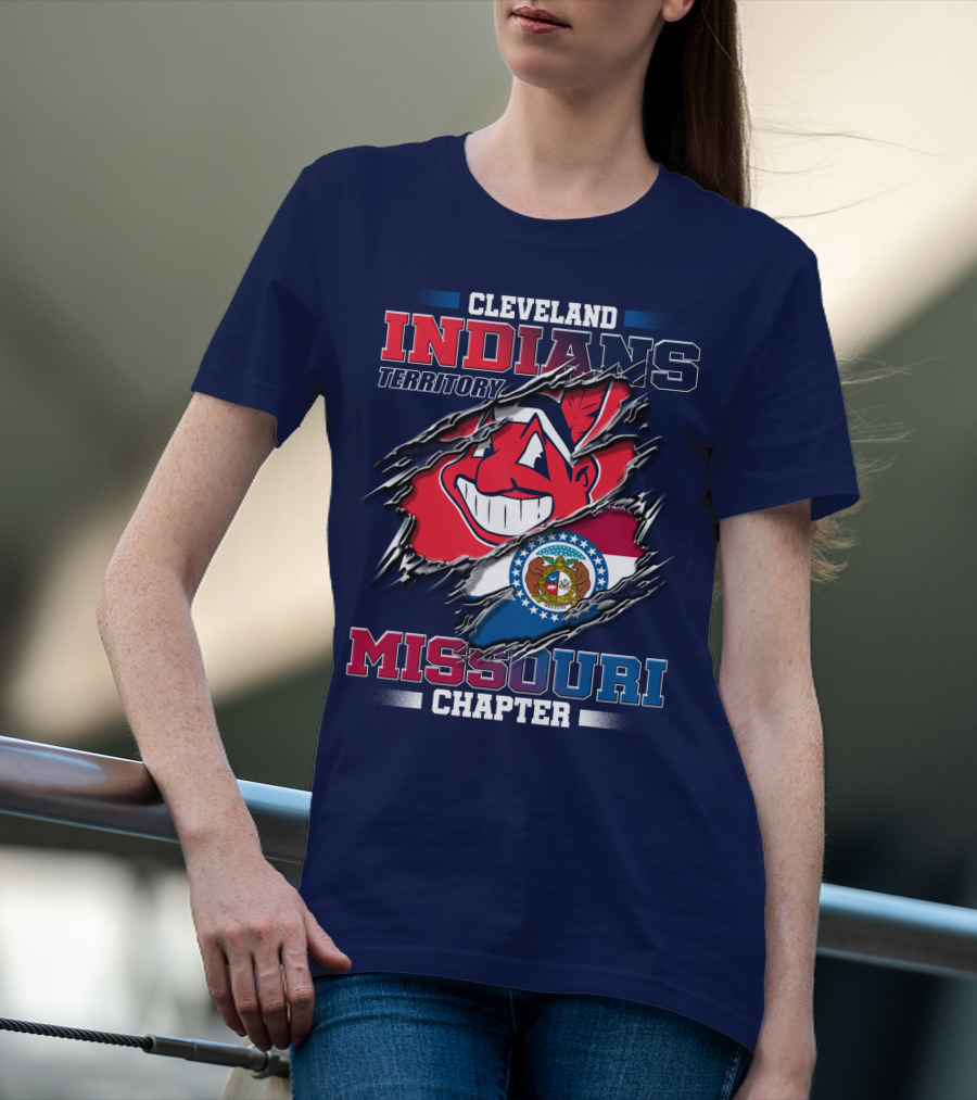 Cleveland Indians Territory Missouri Chapter T-Shirt