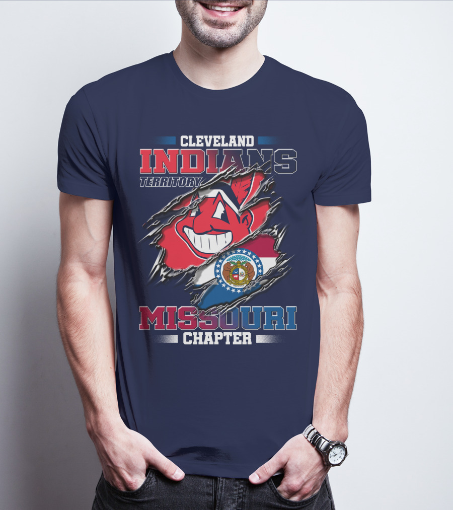 Cleveland Indians Territory Missouri Chapter T-Shirt