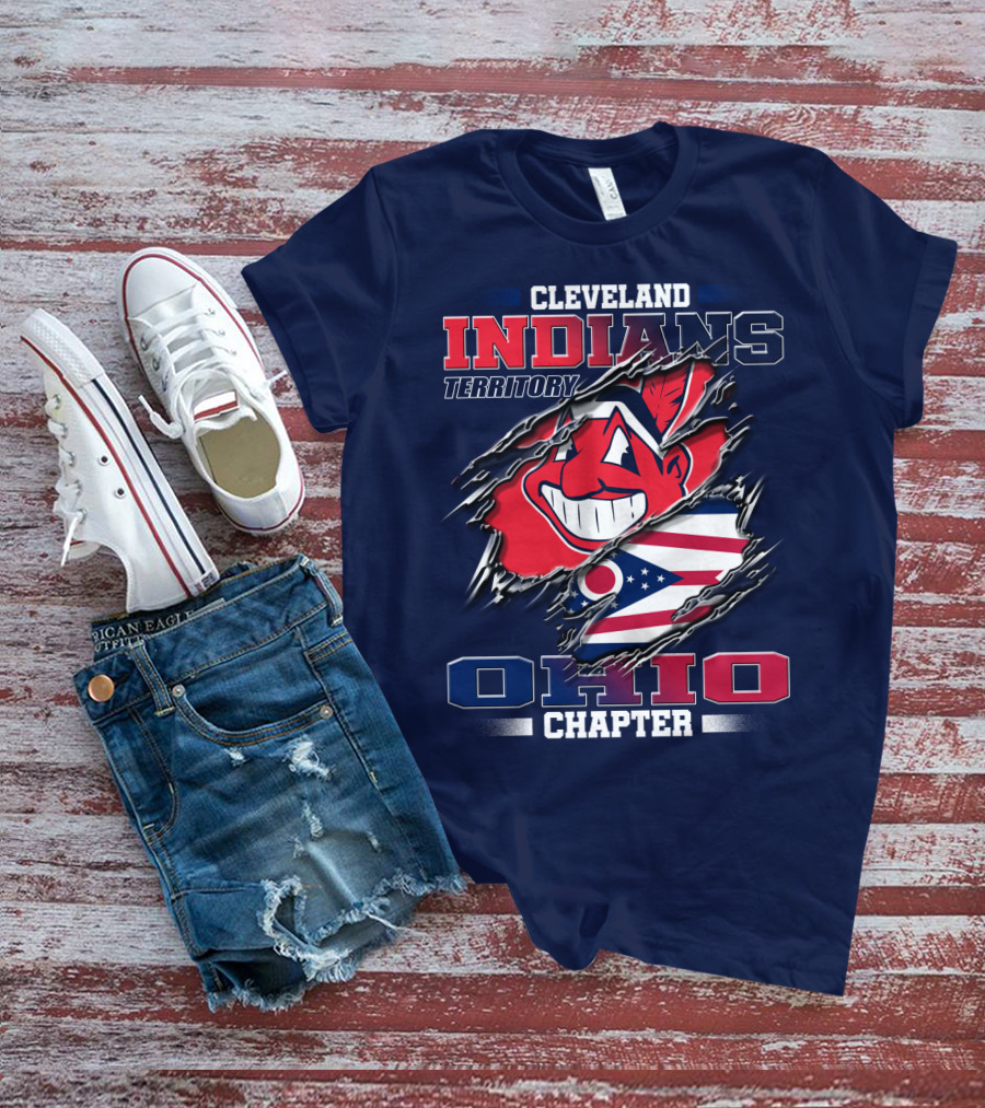 Cleveland Indians Territory Ohio Chapter T-Shirt