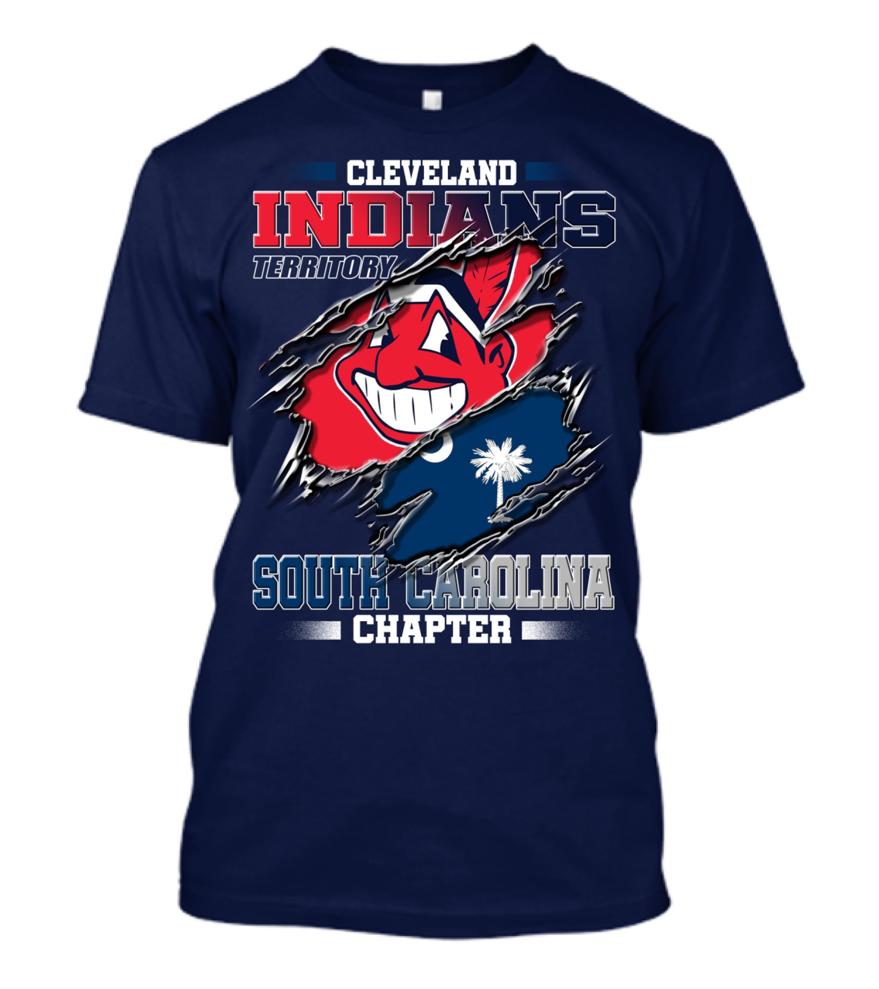 Cleveland Indians Territory South Carolina Chapter T-Shirt