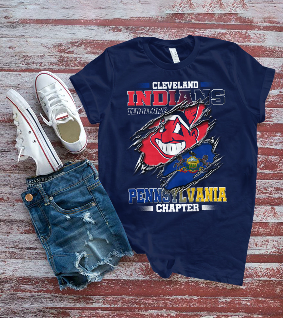 Cleveland Indians Territory Pennsylvania Chapter T-Shirt