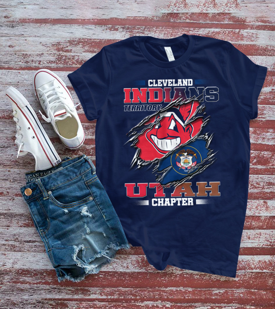 Cleveland Indians Territory Utah Chapter T-Shirt