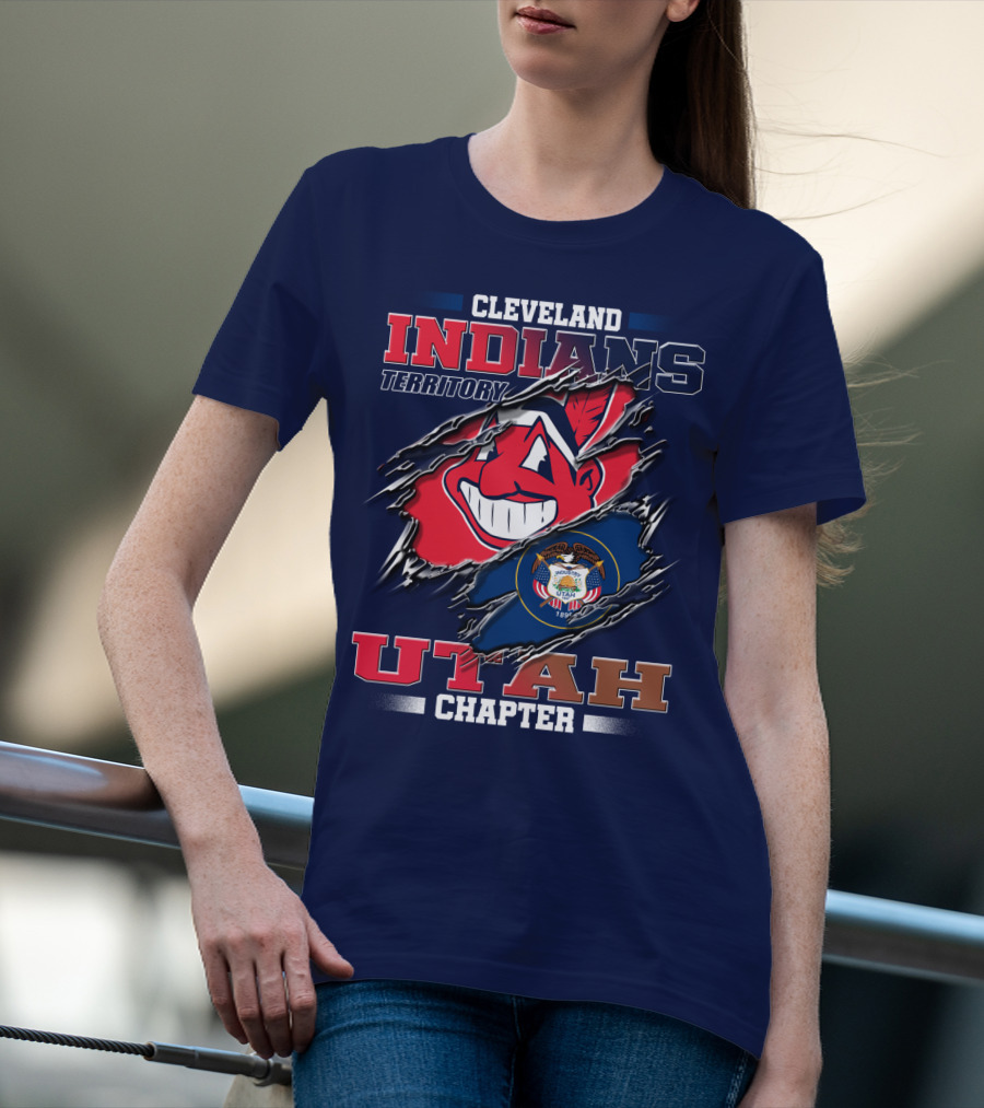Cleveland Indians Territory Utah Chapter T-Shirt