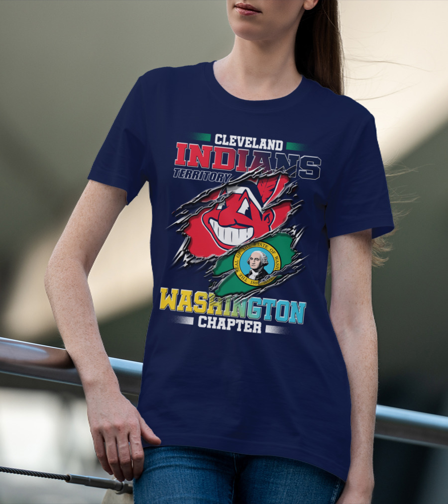 Cleveland Indians Territory Washington Chapter T-Shirt