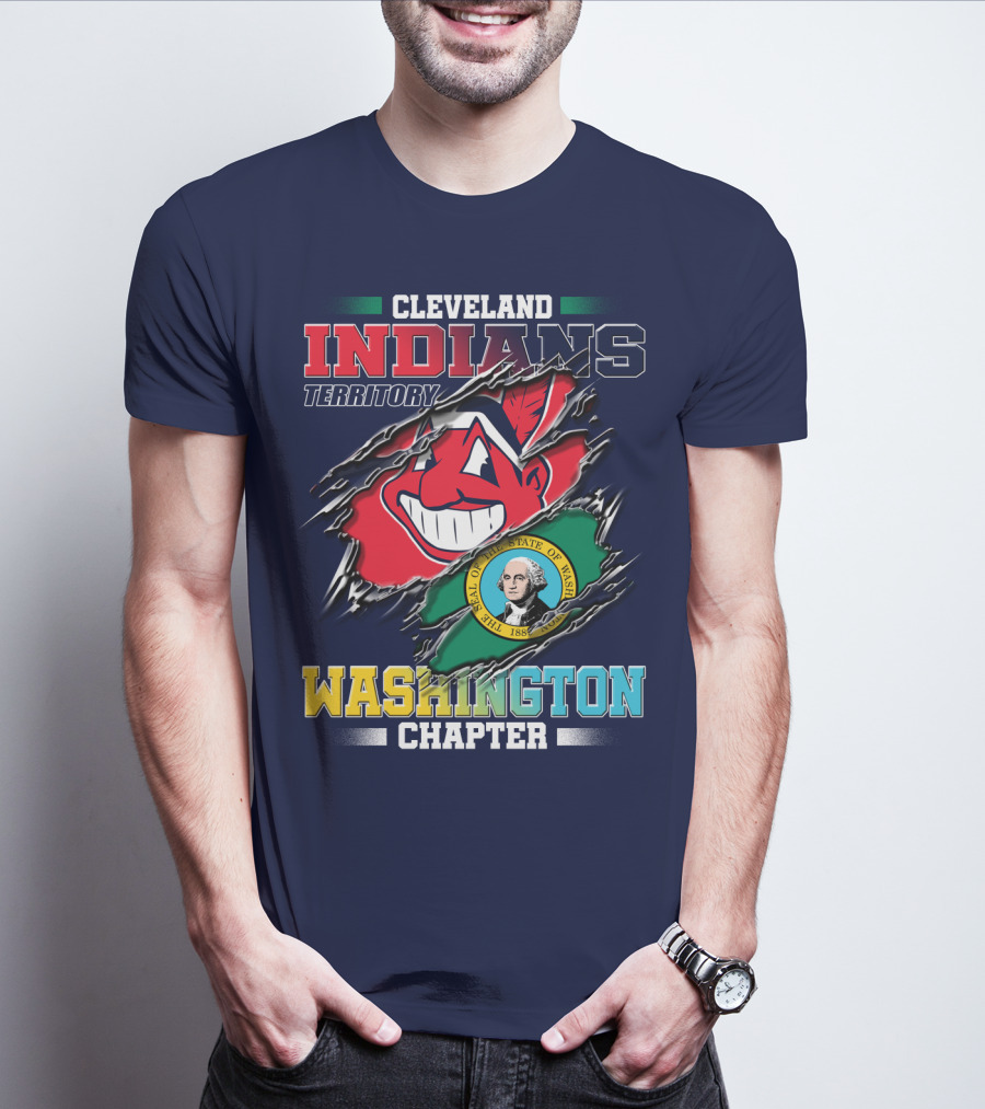Cleveland Indians Territory Washington Chapter T-Shirt