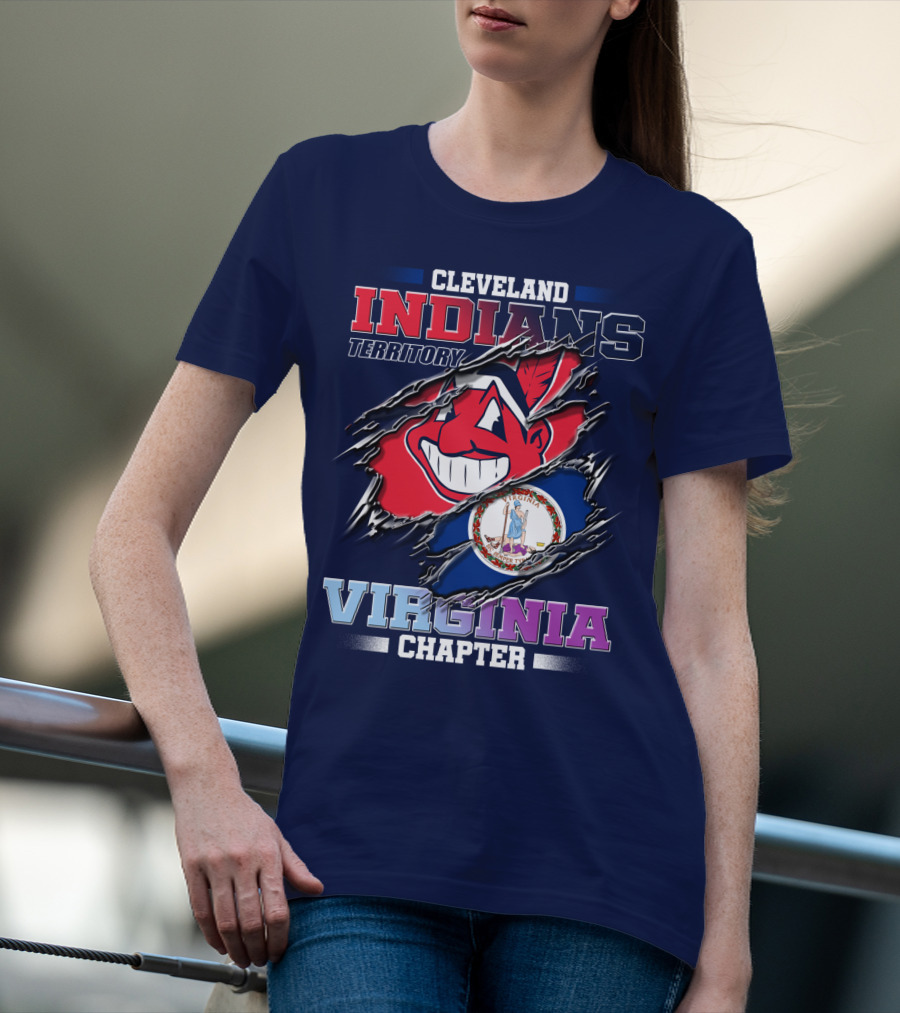 Cleveland Indians Territory Virginia Chapter T-Shirt